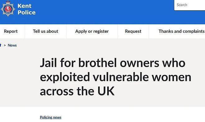 英国破获特大华人性犯罪案！3名华人控制50个妓院，强迫受害者卖春还债（组图） - 1