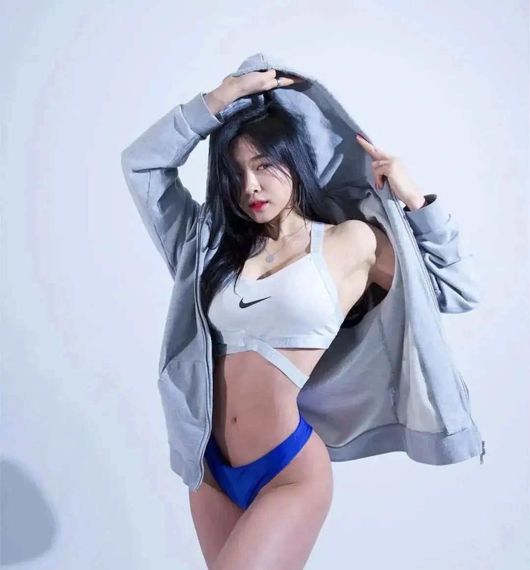 【美女】韩国健身女神，极致的“反差萌”！黄金腰臀比身材太火辣（组图） - 10