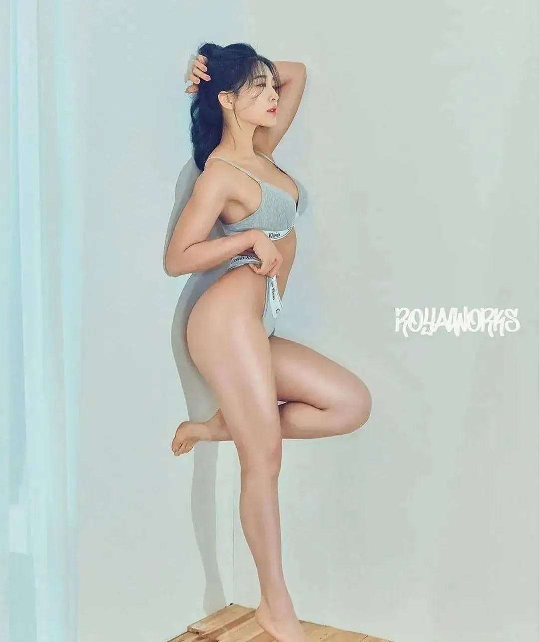 【美女】韩国健身女神，极致的“反差萌”！黄金腰臀比身材太火辣（组图） - 3