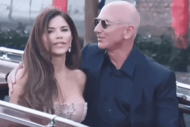 桑切斯蜜月就遭背刺，贝佐斯给美貌女明星投资10亿，正宫危机感来了…（组图） - 1
