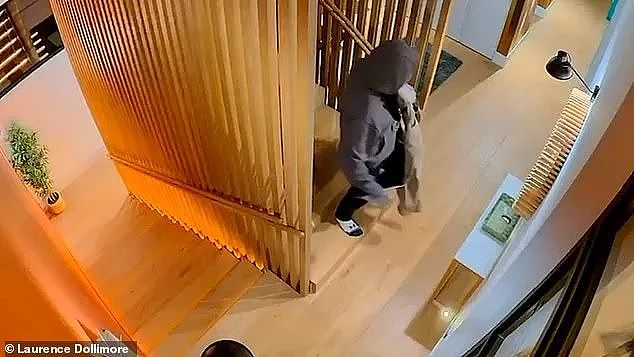 半夜床边站着陌生人，32分钟8次溜进卧室，拿手电盯着女子，丈夫在旁呼呼大睡（组图） - 7