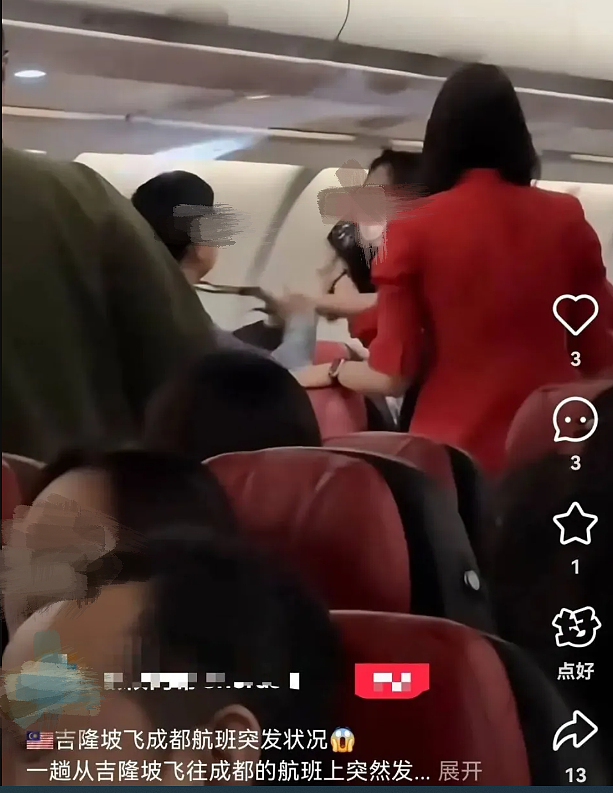 回国航班上，华人旅客大打出手！万米高空上演“全武行”，3人被拘…（视频/组图） - 6