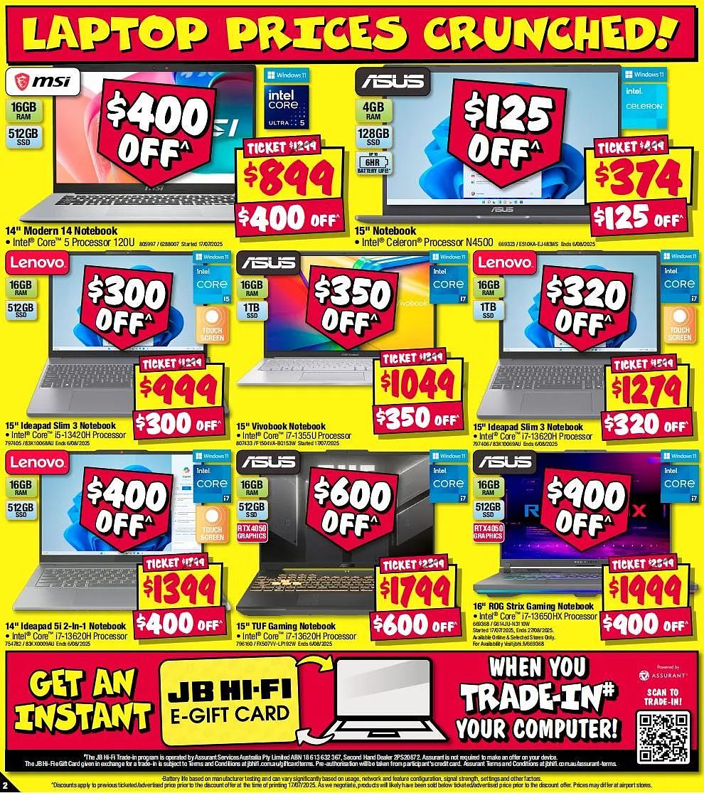 【JB Hi-Fi】7月24日至30日优惠目录（组图） - 2