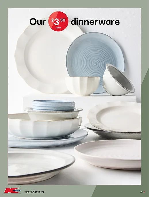 白菜价家居品专场！【Kmart】7月24日至8月13日优惠目录（组图） - 23