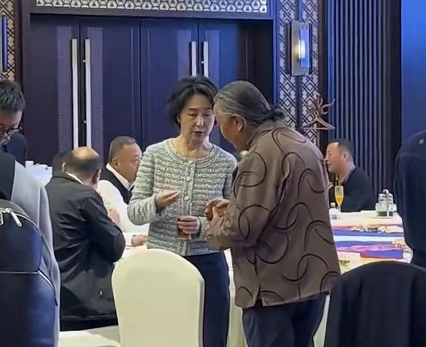 何超琼身边的白发老太,来头竟然这么大(组图) - 1