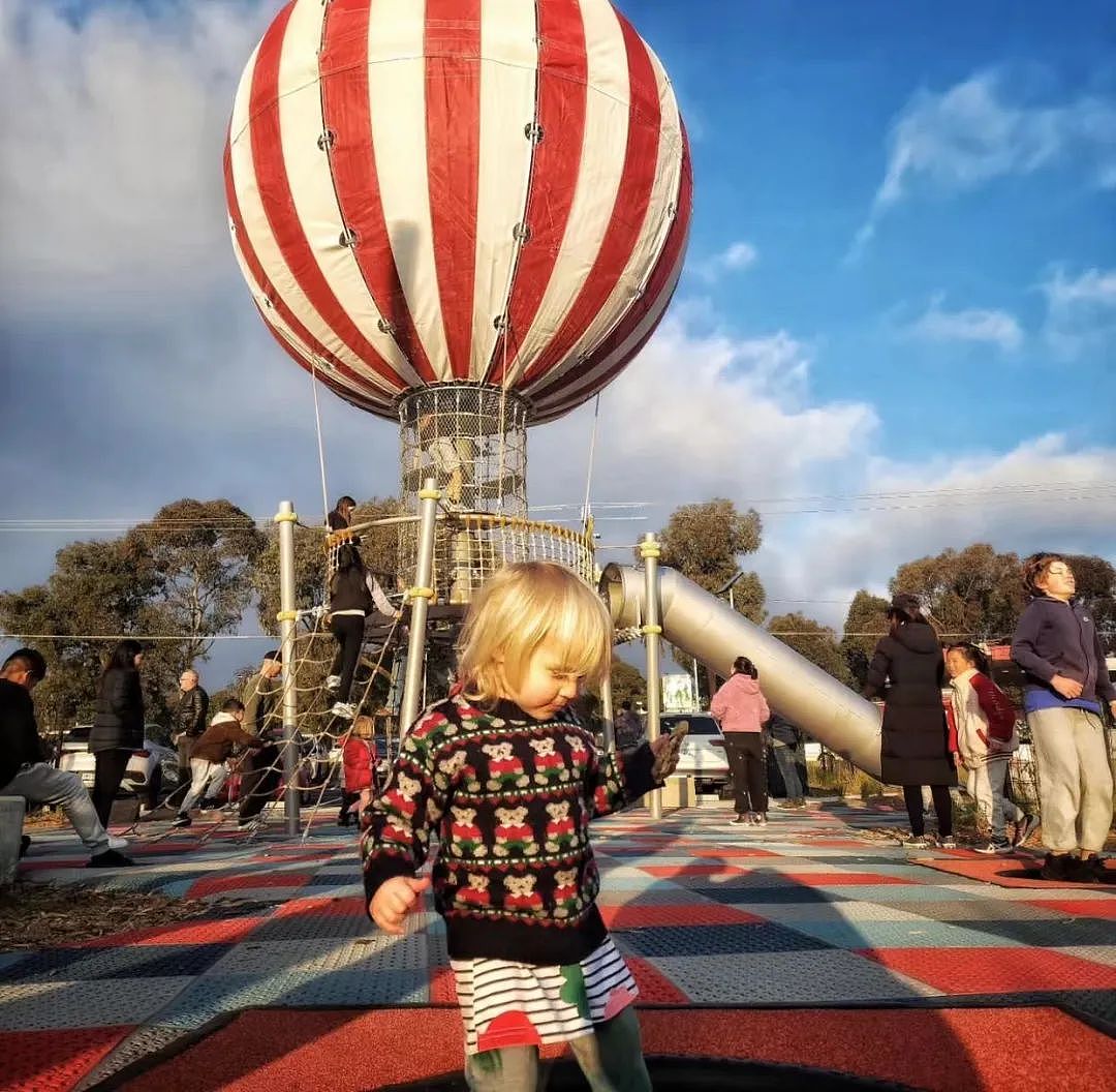 遛娃走起！墨尔本超梦幻热气球主题Playground好玩又出片！（组图） - 1