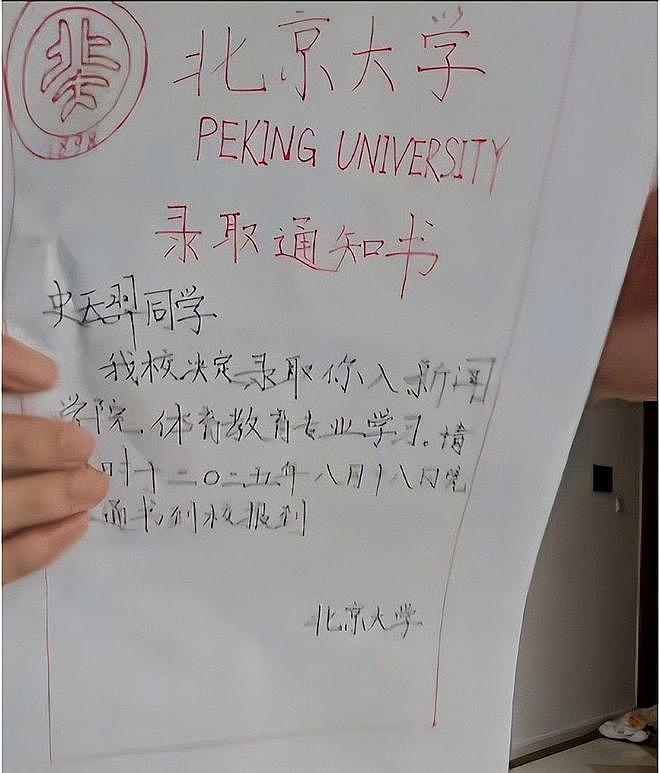 “黄毛男孩”晒北大通知书，结果专业被群嘲：毕业了也是送外卖（图） - 6