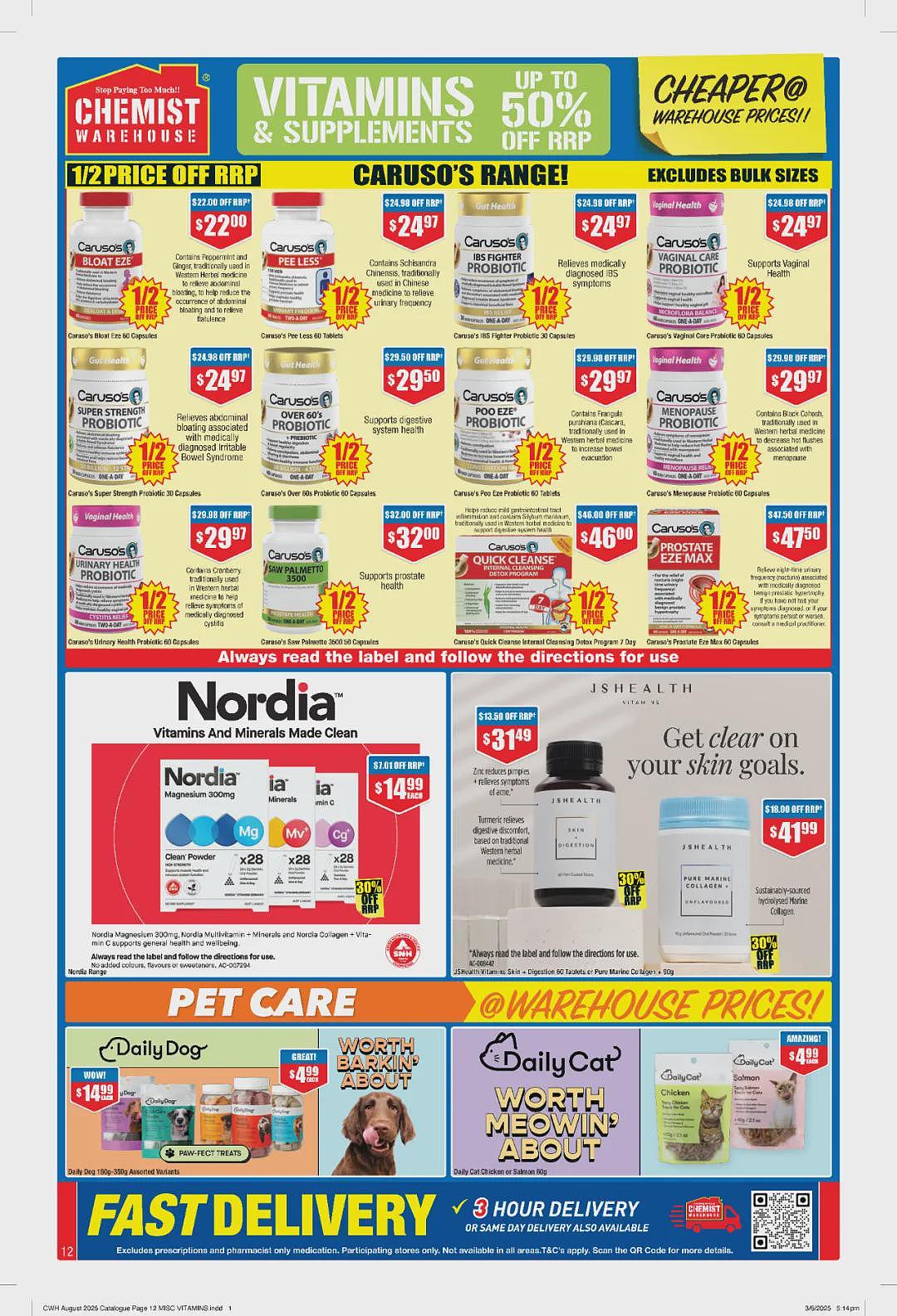 【Chemist Warehouse】药店 7月24日至8月6日 优惠目录(组图) - 11
