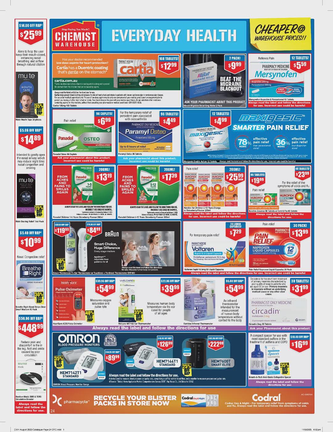 【Chemist Warehouse】药店 7月24日至8月6日 优惠目录(组图) - 23