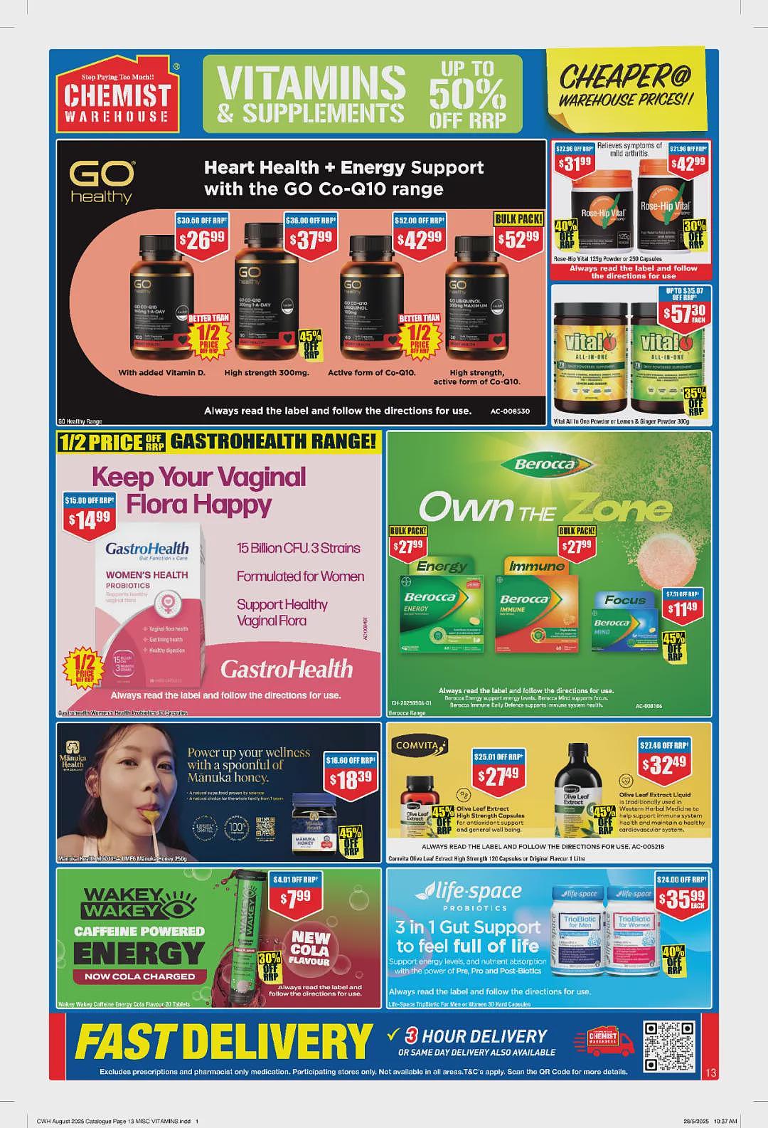 【Chemist Warehouse】药店 7月24日至8月6日 优惠目录(组图) - 12