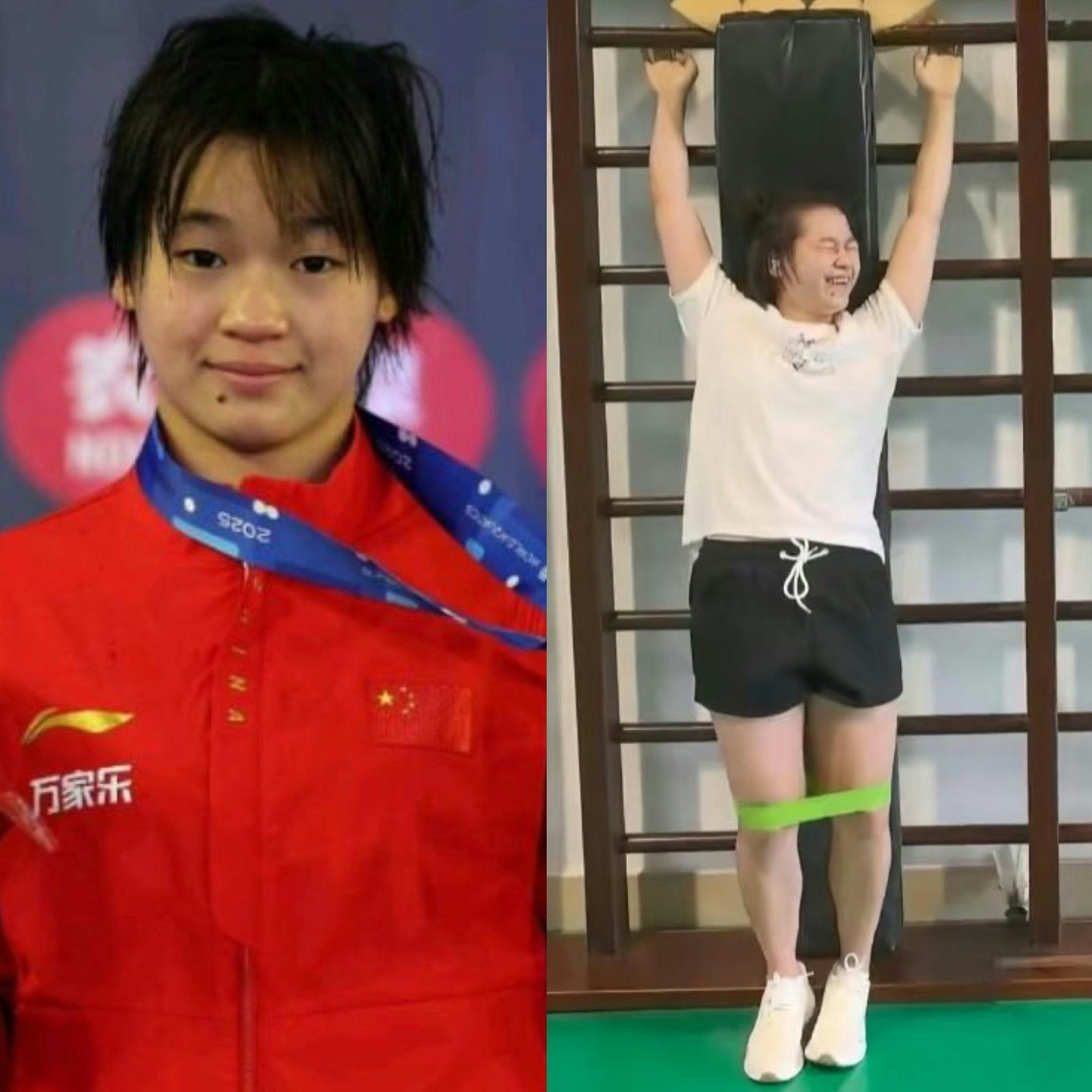 全红婵身形暴胀5原因：发育期爱吃1种零食累事？增肌烧脂减肥2招（组图） - 2