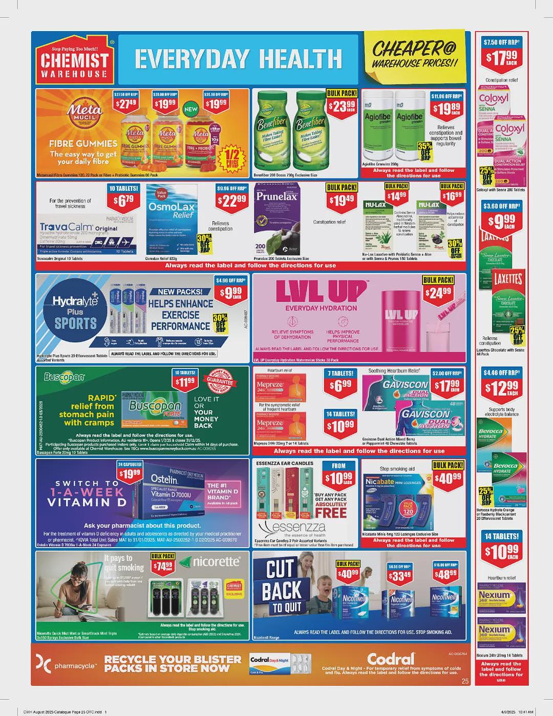 【Chemist Warehouse】药店 7月24日至8月6日 优惠目录(组图) - 24