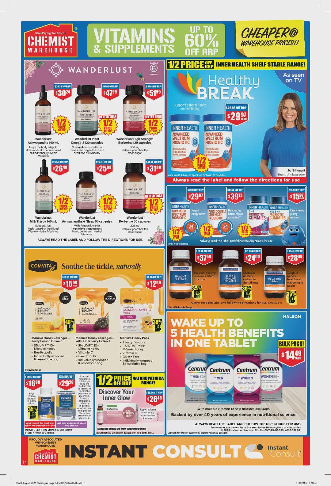 【Chemist Warehouse】药店 7月24日至8月6日 优惠目录(组图) - 13