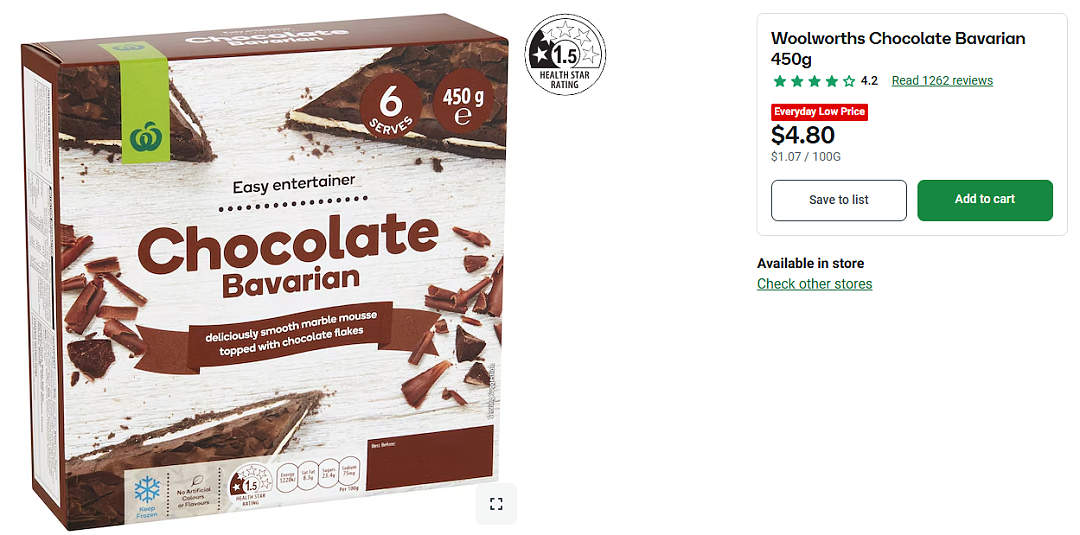 来报恩的吧!Woolies $4.8刀巴伐利亚蛋糕,一吃一个不吱声(组图) - 2