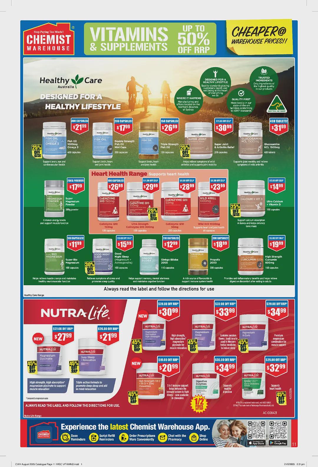 【Chemist Warehouse】药店 7月24日至8月6日 优惠目录(组图) - 10