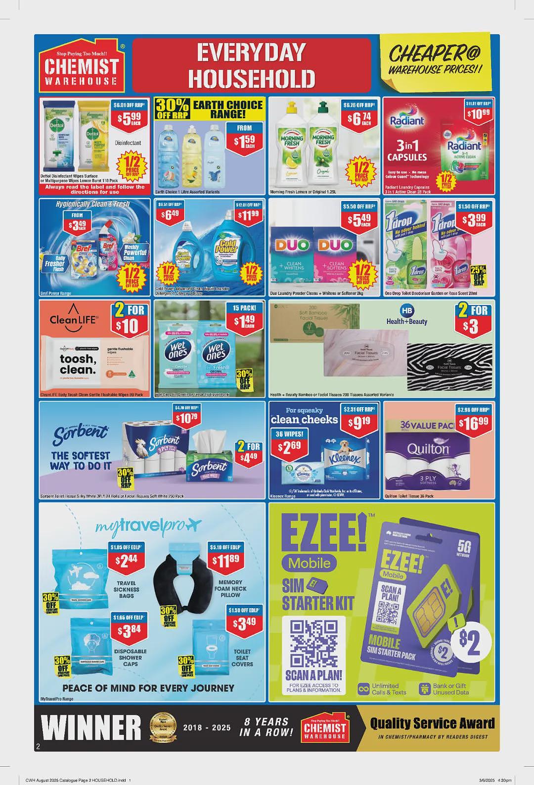 【Chemist Warehouse】药店 7月24日至8月6日 优惠目录(组图) - 1