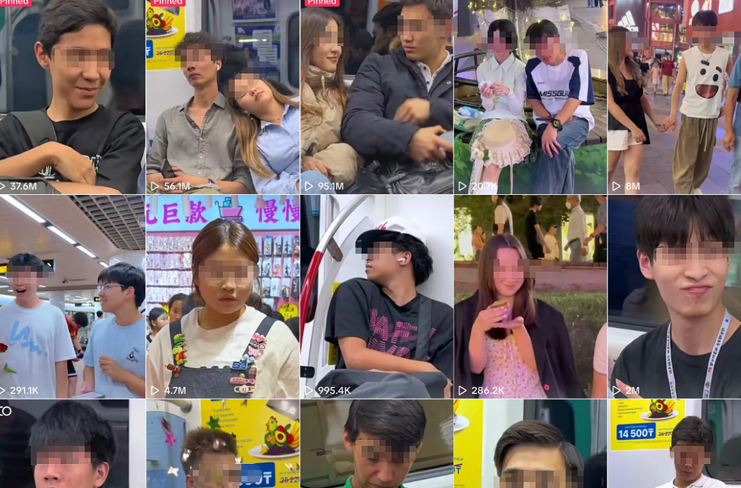外国女网红恶搞中国人，地铁牵手骚扰、诬陷偷手机，回国后被警方传唤道歉（组图） - 7