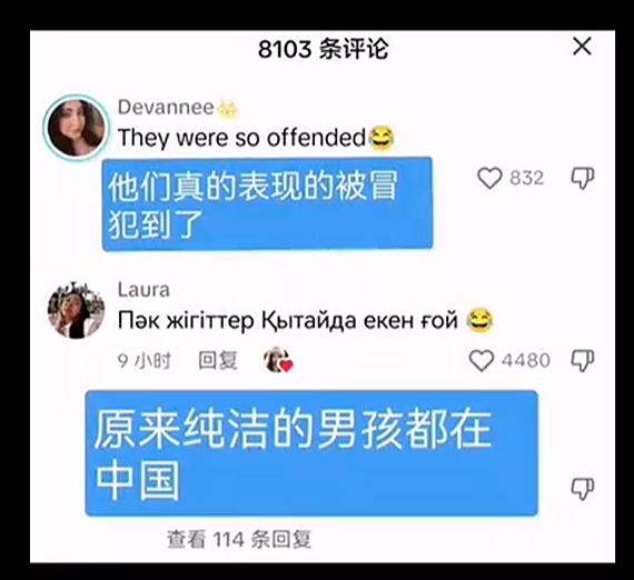 外国女网红恶搞中国人，地铁牵手骚扰、诬陷偷手机，回国后被警方传唤道歉（组图） - 23