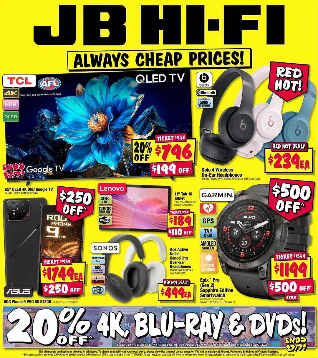 本周必Buy | Costco、优衣库、JB Hi-Fi最新闪促！（组图） - 61