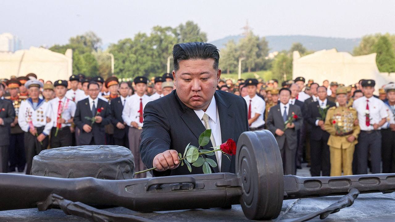 金正恩出席朝鲜战争停战72周年活动,称将在反帝反美斗争取胜(组图) - 1