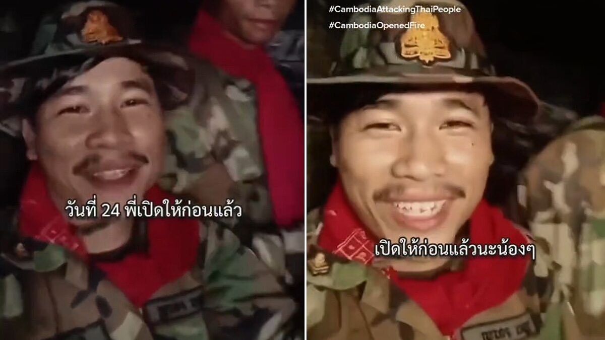 柬埔寨士兵前线“爽拍TikTok”影片外流！自爆：是我们先开火（图） - 1