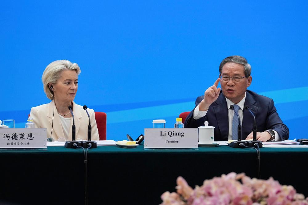 李强公开反击：中国没傻到掏钱让外国人享受（图） - 1