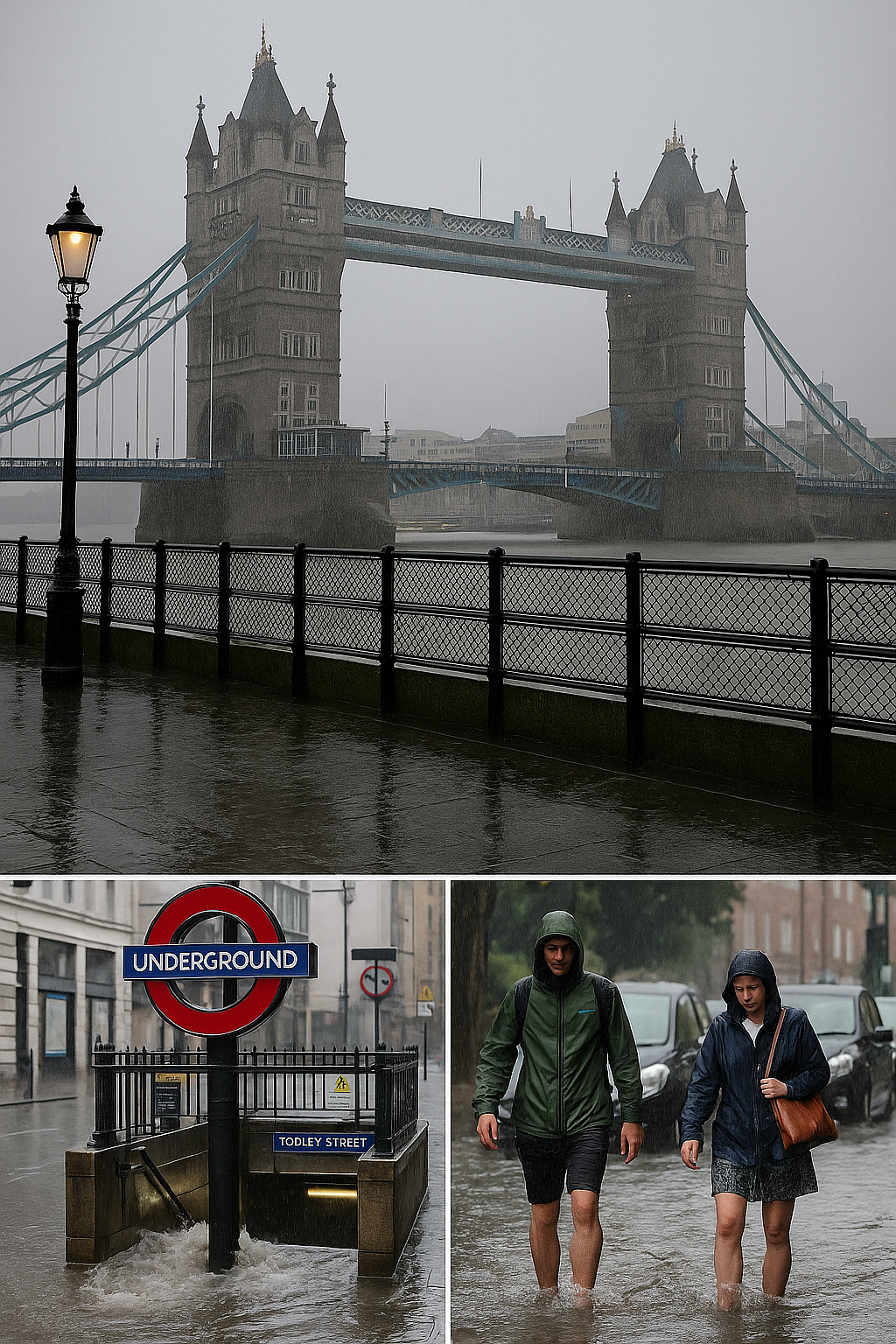 一场大暴雨，伦敦下水道直接崩了！地铁被淹、马桶倒灌...骂声冲向议会（组图） - 2