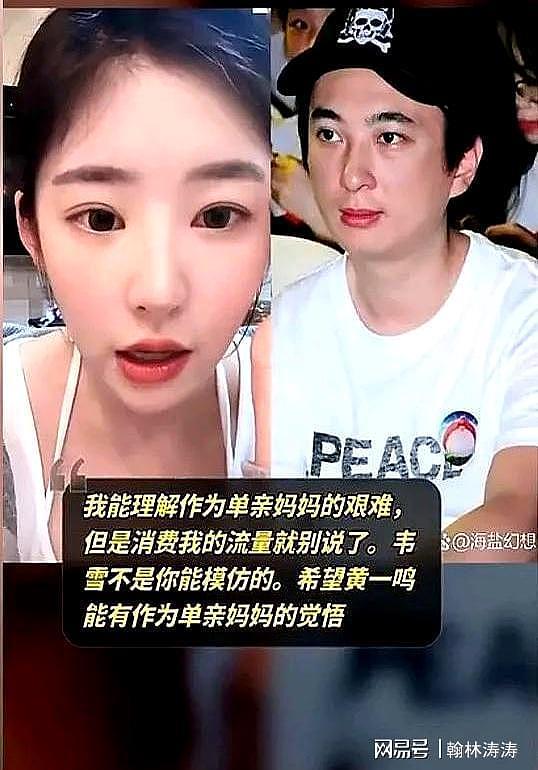 王思聪首度回应黄一鸣:理解她的艰难,反对蹭热度,不要模仿韦雪(组图) - 3