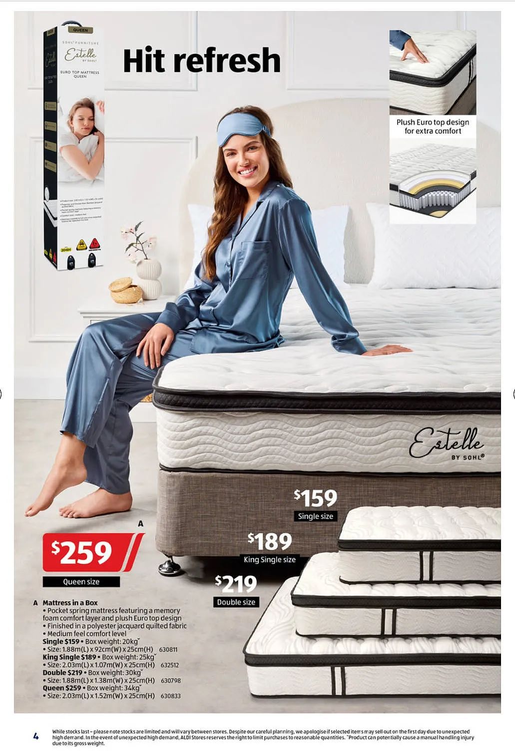 床垫该换了！【Aldi】7月30日起特价品及本期特价食品（组图） - 3