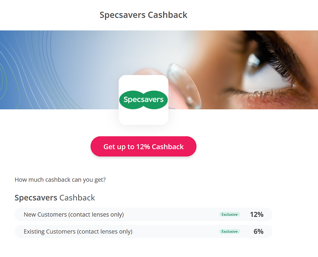 好机会!【Specsavers】眼镜/隐形眼镜折上折(组图) - 1