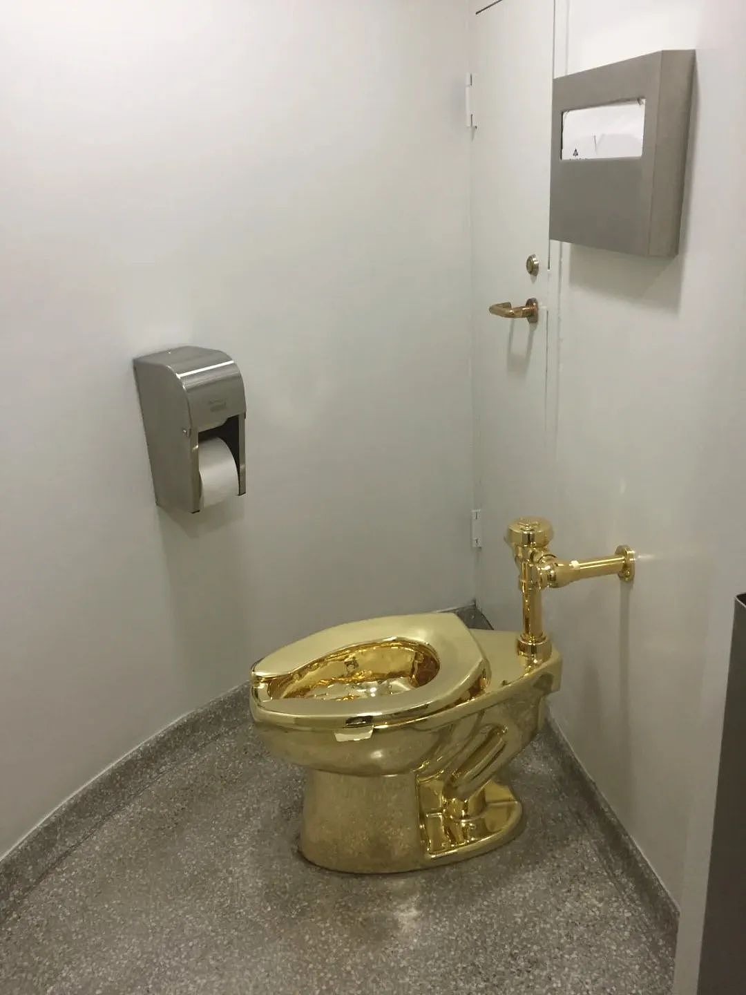 继10w人拉过的金马桶被偷走后,他那根4469w的香蕉又被吃掉了...(组图) - 23