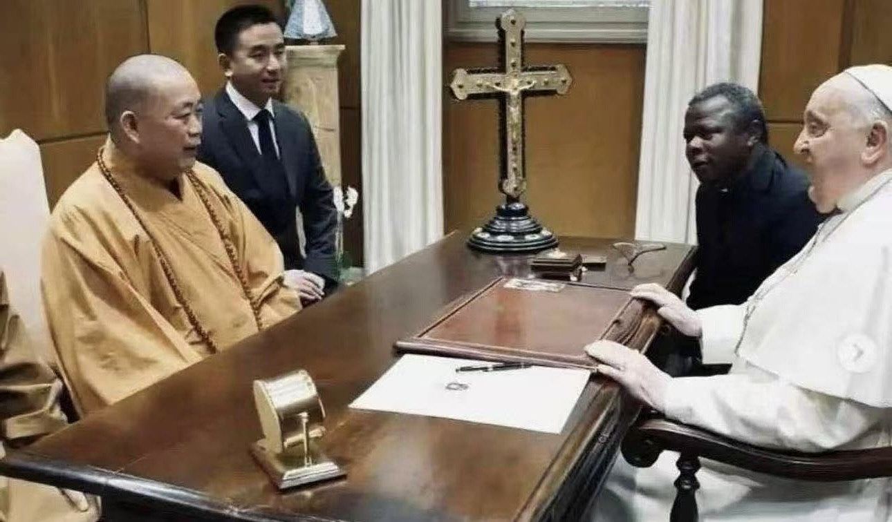 少林方丈释永信2月曾与教宗方济各会面,“宗教外交”或踩国家红线(组图) - 3