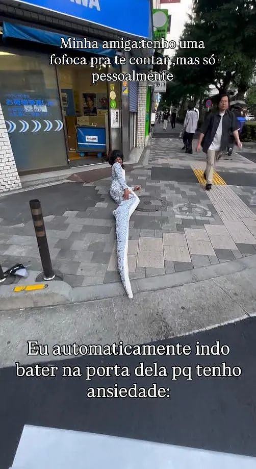 巴西网红在日本街头cos白蛇火了!但他整的抽象活,远不止这些...(组图) - 11