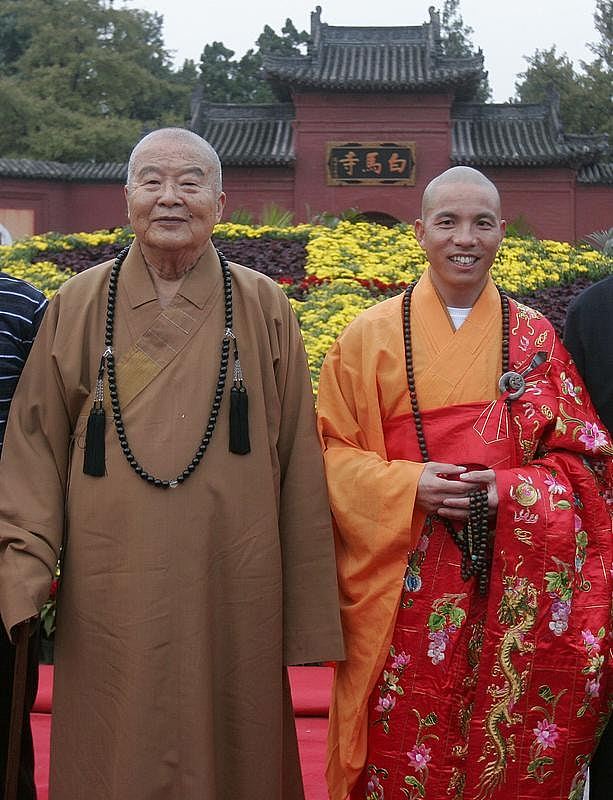 少林寺宣布有新住持！原白马寺方丈印乐法师接替落马释永信（组图） - 2