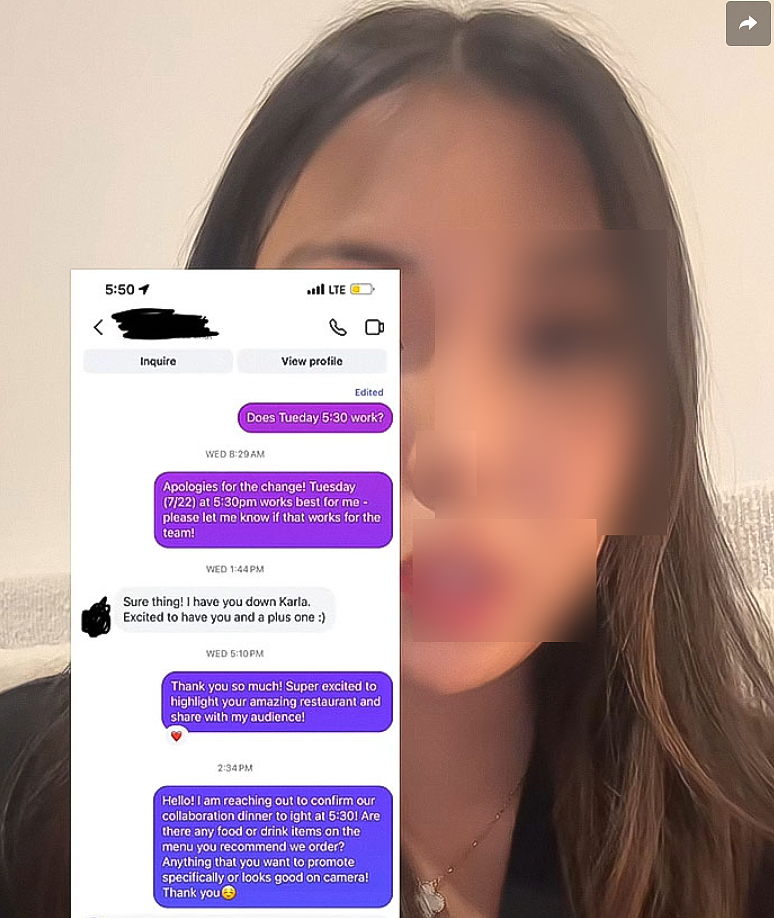 华裔厨师嫌网红妹子“咖位不够”,怼到人家当场飙泪,结果自己却被全网吊打(组图) - 9