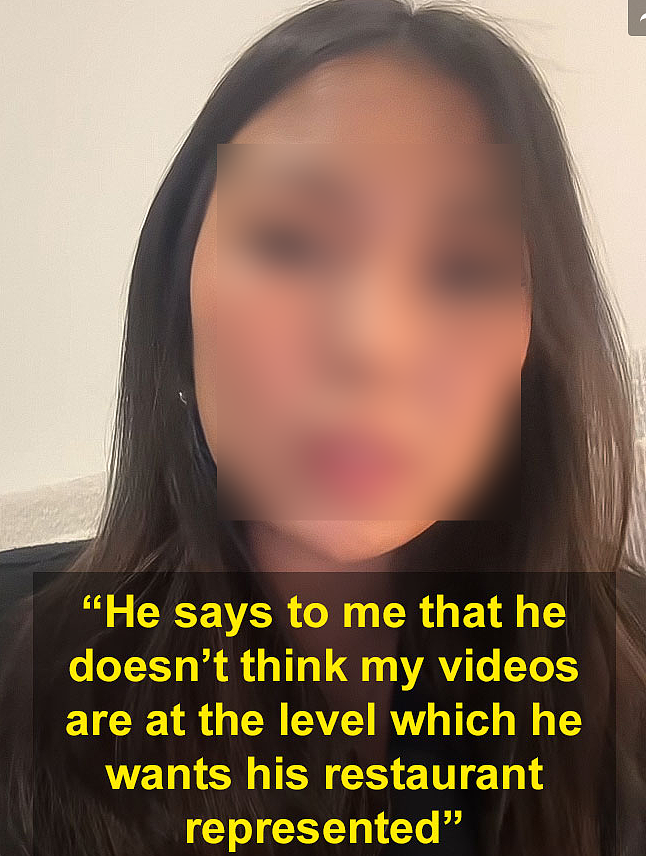 华裔厨师嫌网红妹子“咖位不够”,怼到人家当场飙泪,结果自己却被全网吊打(组图) - 4
