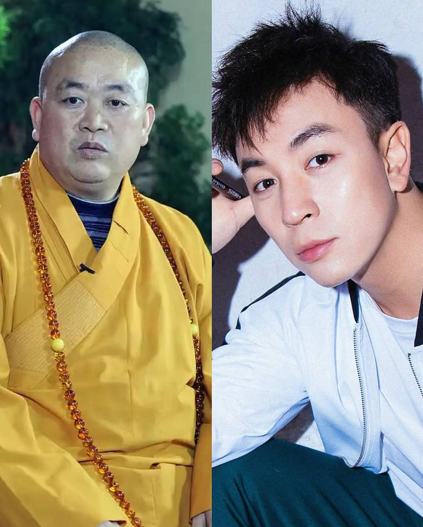 释永信出事前,释小龙现身画面曝光,在园区与他人休闲打电话聊天(组图) - 2