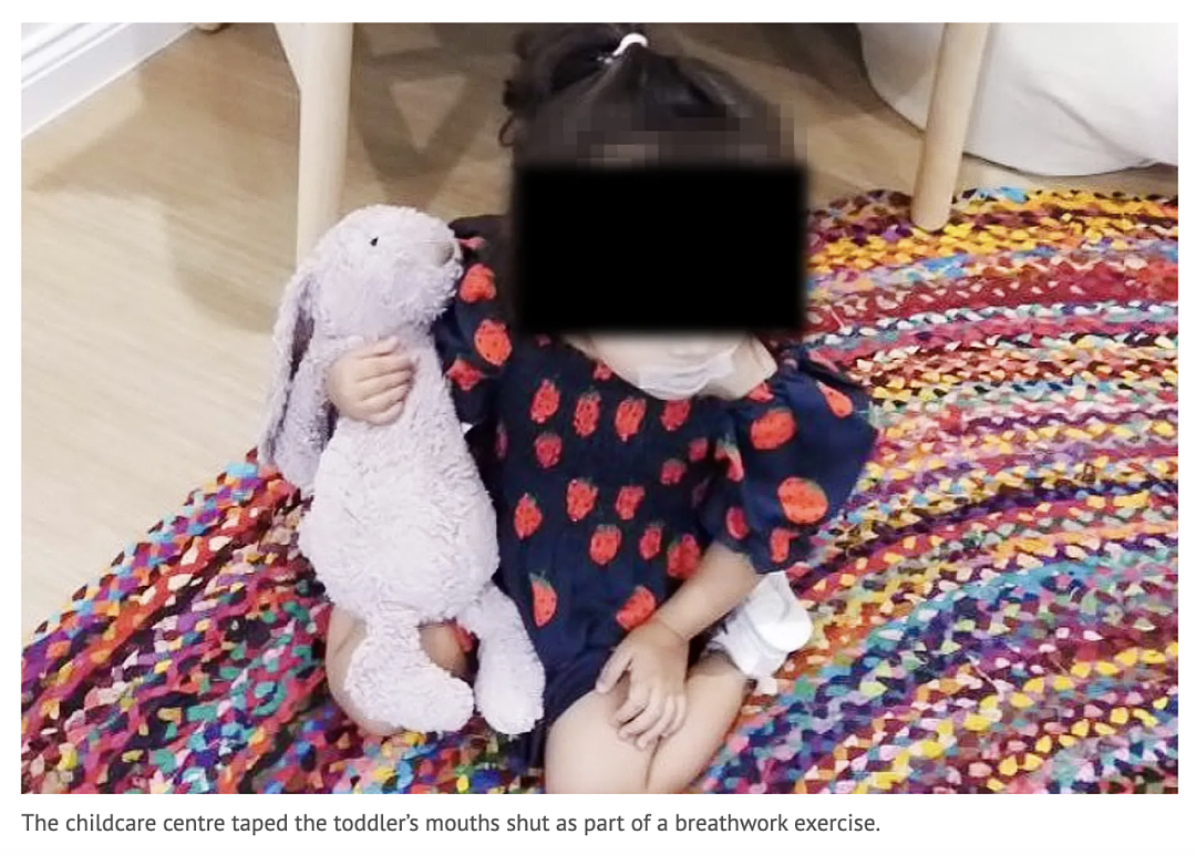 悉尼北区幼儿园出事了！幼童被胶带封嘴“练习呼吸”，官方监管机构介入...（组图） - 4