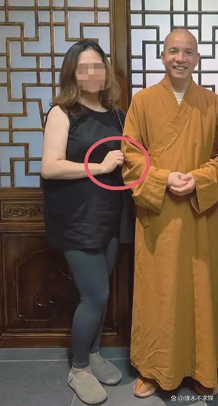 上任才1天,印乐法师和美女大量合影被扒,与释永信区别太明显(组图) - 8