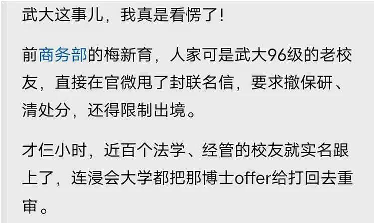 没想到,武大杨景媛这事居然越闹越大了(组图) - 12