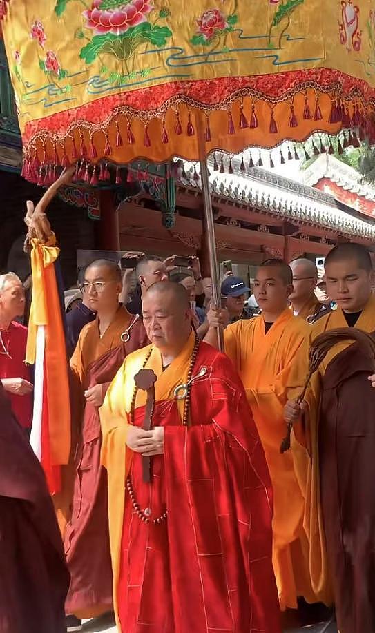 火速补位!印乐法师空降少林寺任住持,同龄却比释永信更面善沉稳(组图) - 11