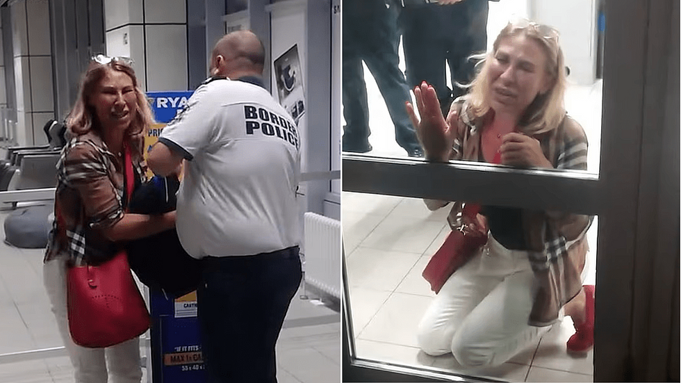 女子因手提行李被拒登机,双膝跪地痛哭哀求仍遭冷拒!瑞安航空操作引网友怒怼一边倒(组图) - 18