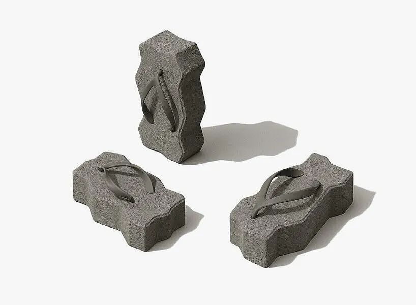 地砖变拖鞋?泰国设计品牌PDM推出“水泥人字拖”,首波限定建材行才买的到!网友:真脚踏实地了(组图) - 3