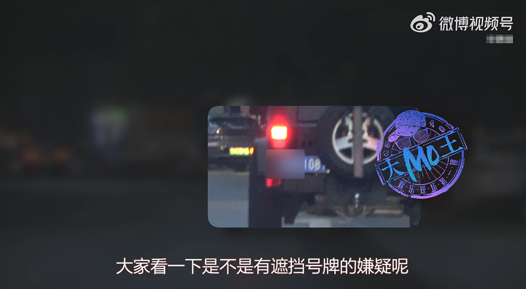 被指遮挡机动车号牌,知名女演员道歉(组图) - 2