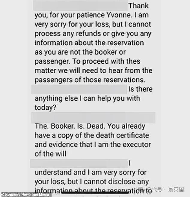 荒唐至极！英国女子帮亡夫向瑞安航空申请退票，却被告知“需死者本人亲自申诉”（组图） - 5