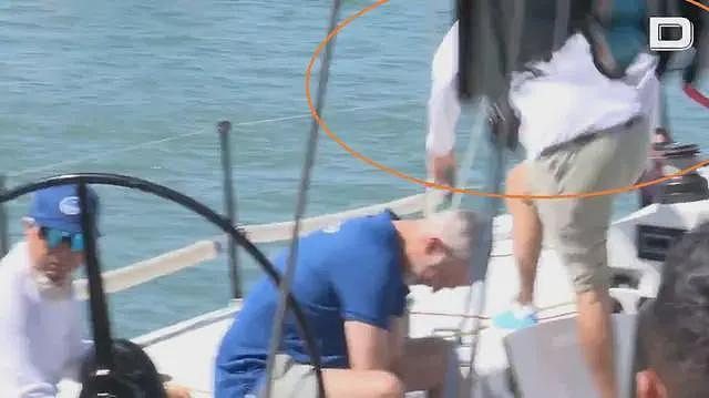 西班牙公主姐妹去影院,都比52岁王后高大丰腴;国王险被船帆砸头(组图) - 7