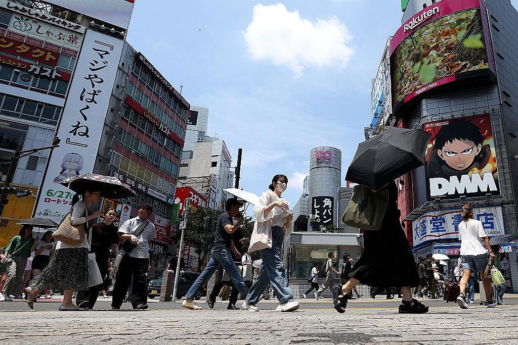 日本连续4日气温破40℃以上，创12年来最久记录，多地水库缺水（图） - 1