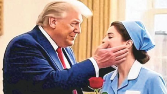 离谱!特朗普爱上白宫保洁!全网疯传,到底骗了多少吃瓜群众(组图) - 5