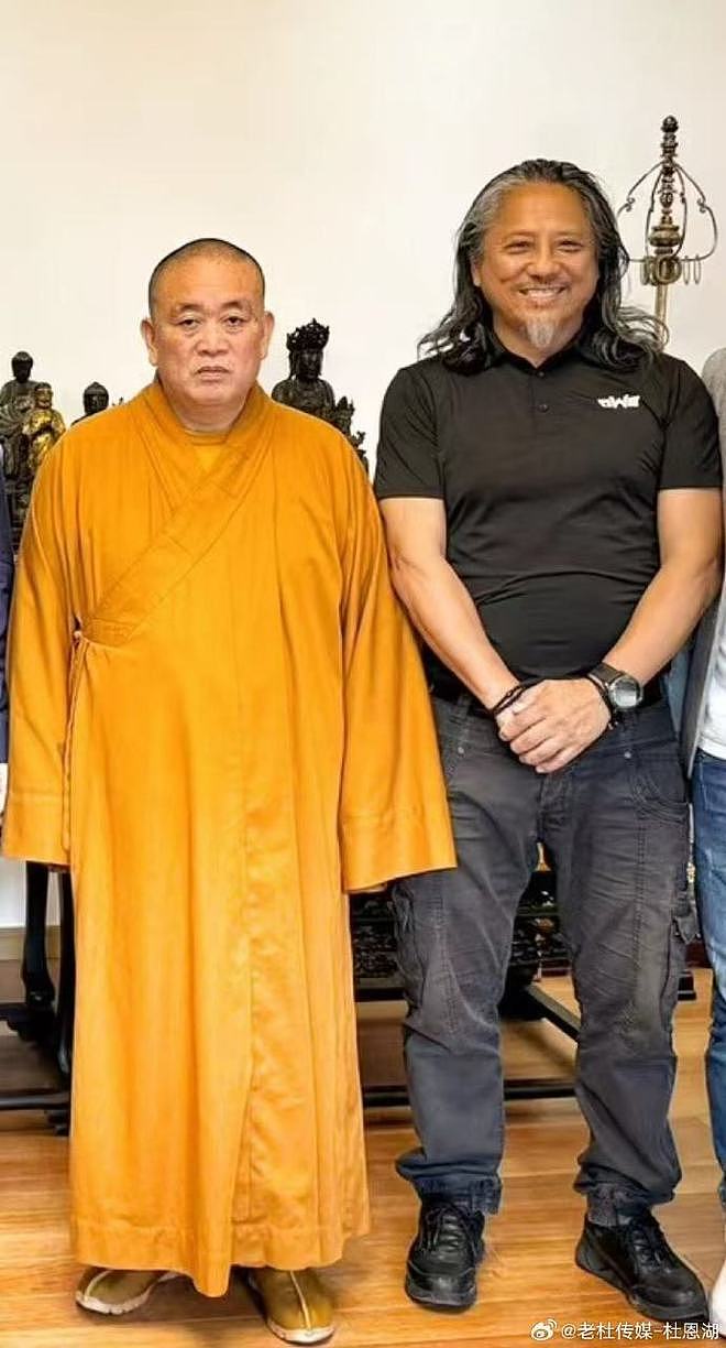 释永信61岁徒弟发声,称愿意为他养老,两人曾合作《新少林寺》(组图) - 1
