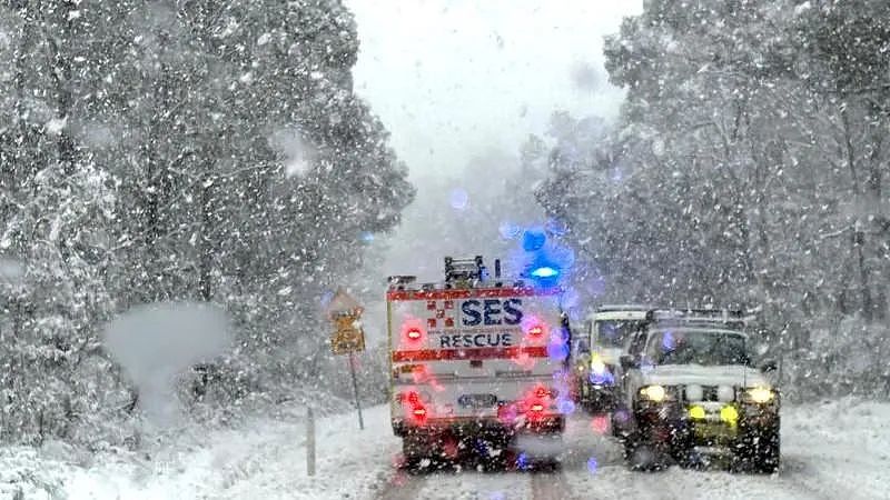 NSW高原大雪封山+暴雨洪水警告! 悉尼也有强风来袭!(组图) - 1